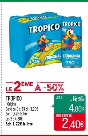 Match Tropico offre