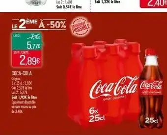 Match Coca-cola coca cola offre