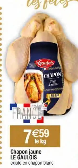 Migros Chapon le gaulois offre