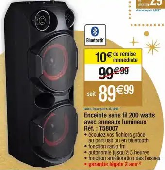 Enceintes
