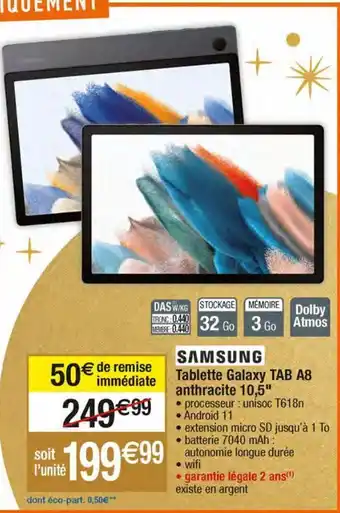 Migros Tablette samsung offre
