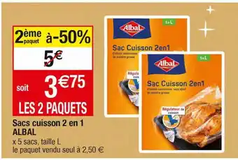 Migros Sacs pour micro-ondes albal offre