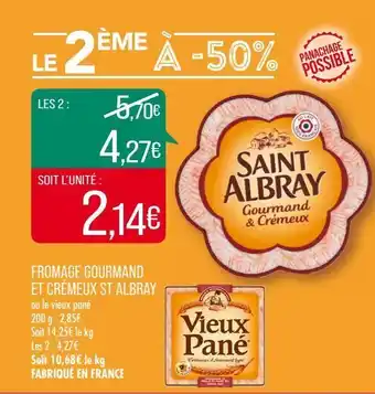Match Fromage saint albray offre