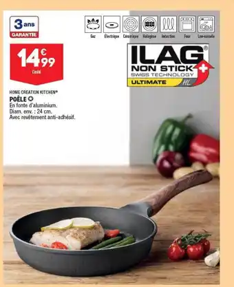 ALDI Poêle home création kitchen offre