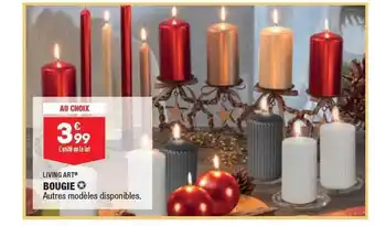 ALDI Bougie living art offre