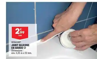 ALDI Joint silicone en bande workzone offre