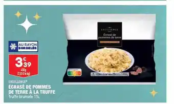 ALDI Écrasé de pommes de terre à la truffe excellence offre