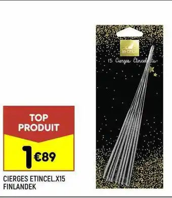 Cierges étincel x15 finlandek