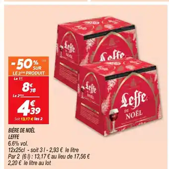 Netto Bière De Noël Leffe offre