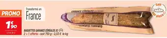 Netto Baguettes Garance Céréales X3 offre