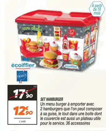 Netto Set Hamburger offre