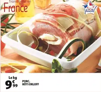 Auchan Porc Rôti Orloff offre