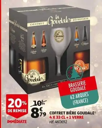Auchan Coffret Bière Goudale offre