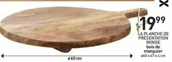 Stokomani La Planche De Présentation Ronde offre