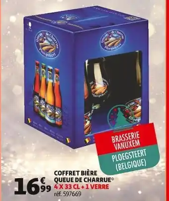 Auchan Coffret Bière Queue de Charrue offre