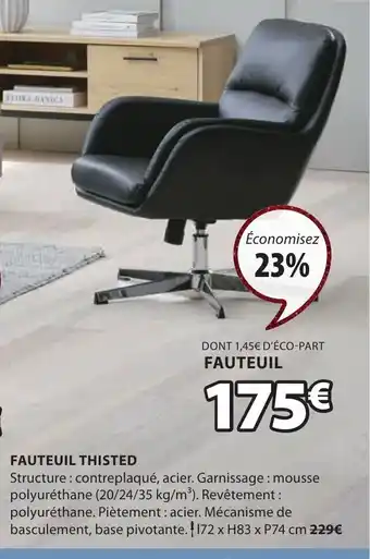 JYSK Fauteuil Thisted offre