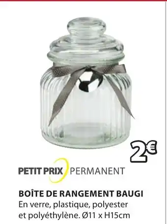 JYSK Boîte de Rangement Baugi offre
