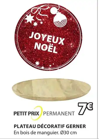 JYSK Plateau Décoratif Gerner offre