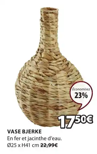 JYSK Vase Bjerke offre