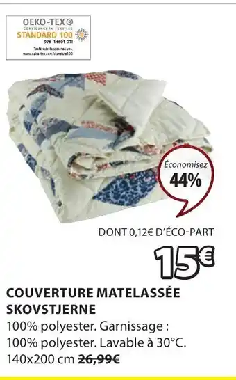 JYSK Couverture Matelassée Skovstjerne offre