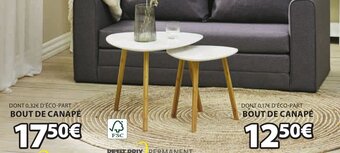 JYSK Bout de Canapé Taps offre