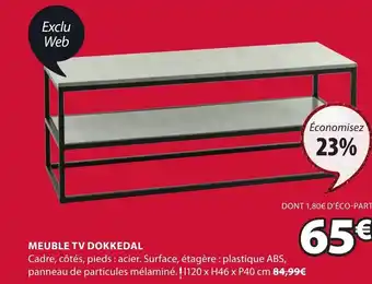 JYSK Meuble TV Dokkedal offre