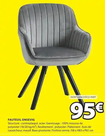 JYSK Fauteuil Onsevig offre