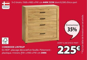 JYSK Commode Lintrup offre