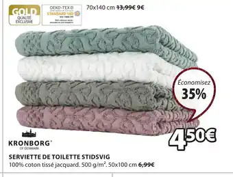 JYSK Serviette de Toilette Stidsvig offre
