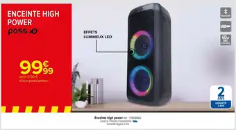 Carrefour Enceinte High Power offre