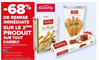 Carrefour Sur Tout Kambly offre