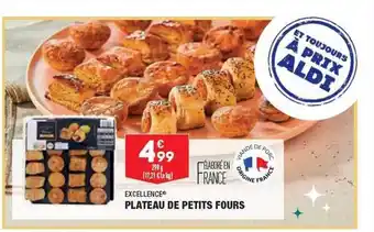 ALDI Plateau de petits fours excellence offre