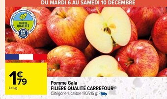 Carrefour Pomme Gala Filière Qualité Carrefour offre
