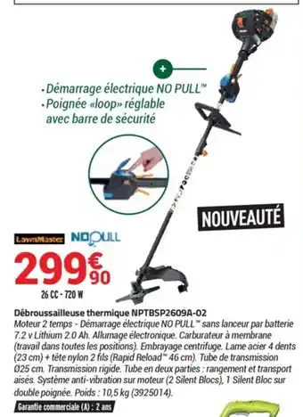Bricorama Débroussailleuse thermique offre