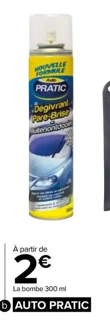 Carrefour Dégivrant Pare-Brise offre