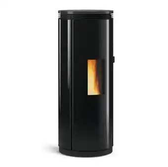 Intermarché Poêle à granulés de bois 8kw noir - nordica extraflame - pamelacrystal offre