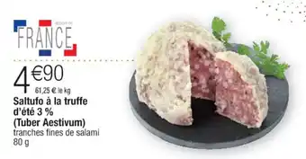 Cora x Carrefour Saltufo à La Truffe d'été Tuber Aestivum offre