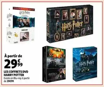 Auchan Les coffrets dvd harry potter offre