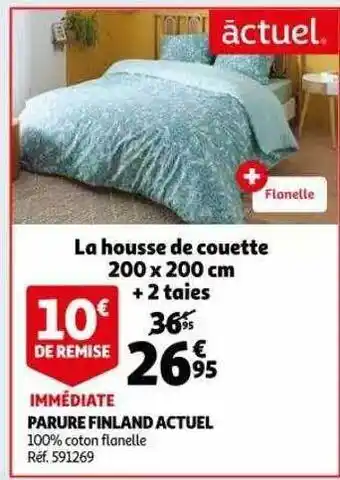 Auchan Parure finland actuel offre