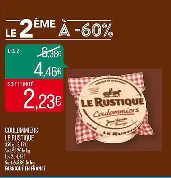 Coulommiers le rustique