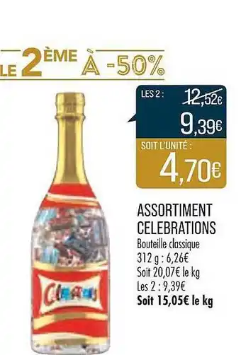 Assortiment célébrations