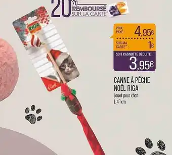 Match Canne à pêche noël riga offre