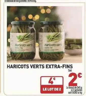 Grand Frais Haricots verts extra-fins offre