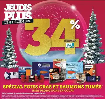 Foies gras et saumons fumés