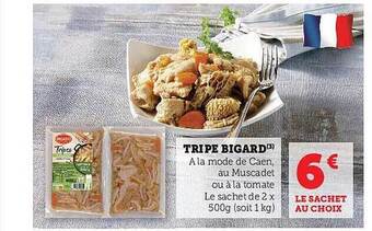 Hyper U Tripe bigard offre