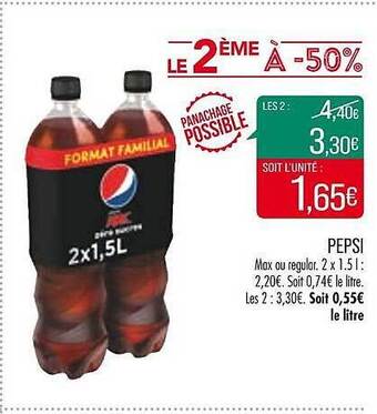 Match Pepsi offre