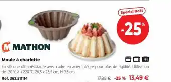 Mathon Moule à charlotte offre