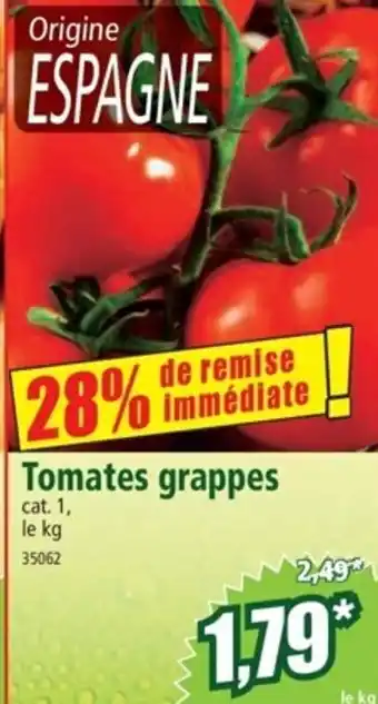 Norma Tomates Grappes offre