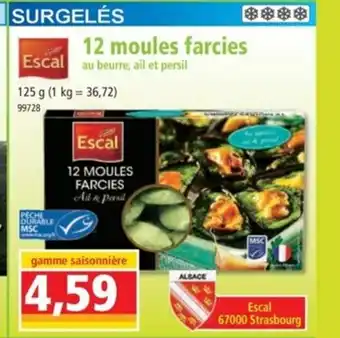 Norma 12 Moules Farcies offre