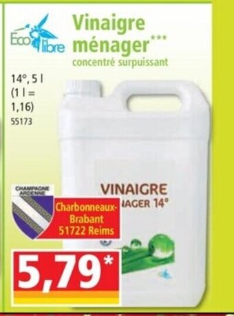 Norma Vinaigre Menager offre